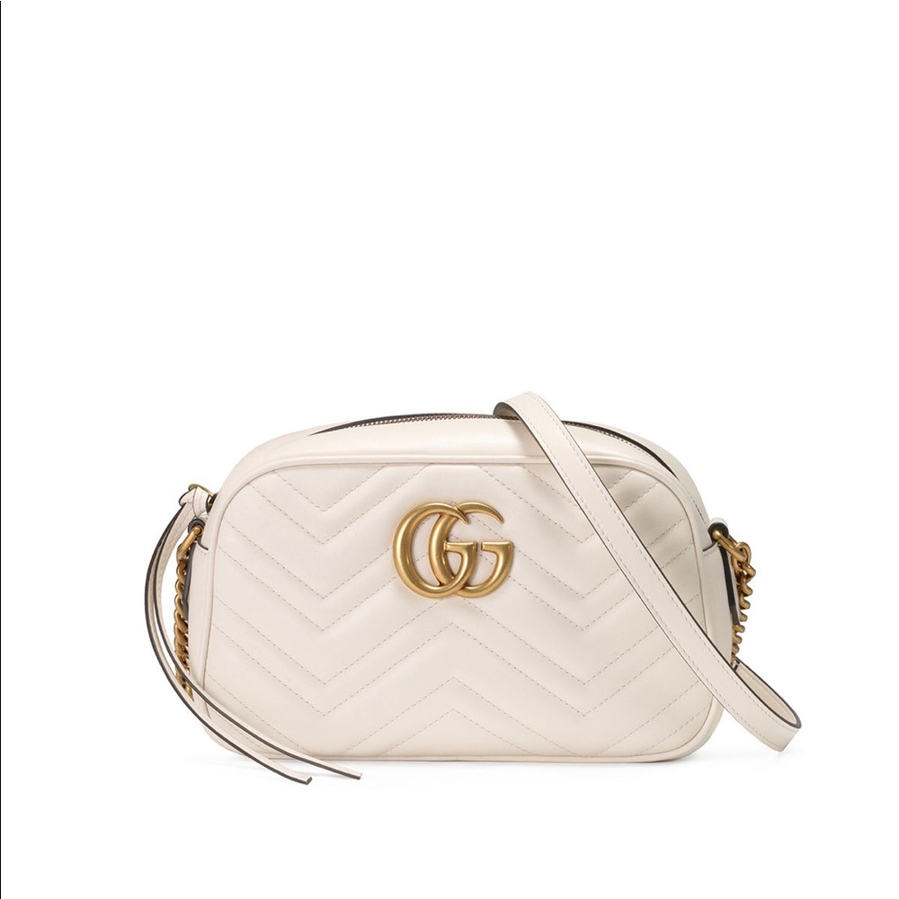 GG Marmont Small Quilted Camera Bag